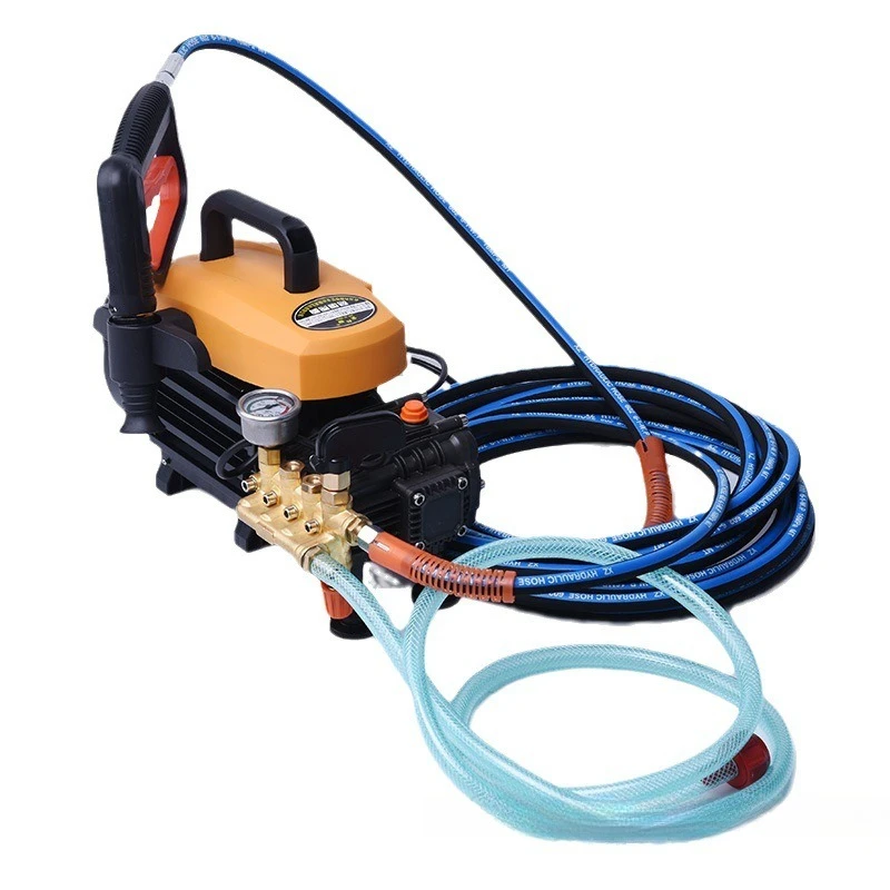 Portable gun shutdown cleaning machine, household car washing machine, car washing machine