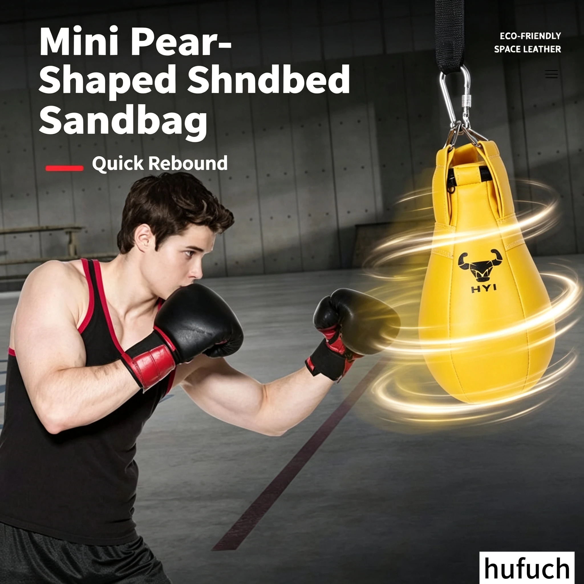 Professional Boxing Pendulum Training Sandbag Dodge Training Reflex Ball Home Gym Hanging Boxing Training Reaction Speed Sandbag