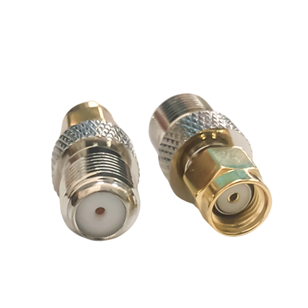 Sma Naar F Coax Adapter Sma Naar F Coaxiale Connector SMA-F Rf Coaxiale Adapter Voor RTL-SDR Antenne Uitzending Radio 'S