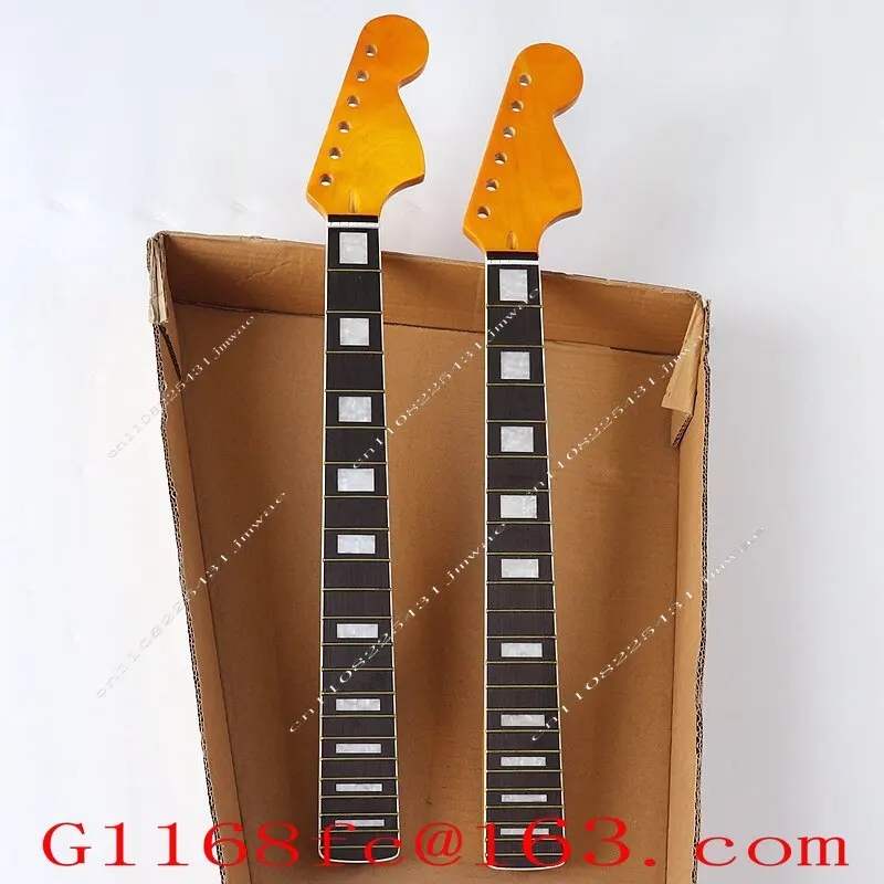 Electric Guitar ST6 String Neck Hemming Bright Light Handle 22 Frets Guitar Handle Musical Instrument Modification Accessories