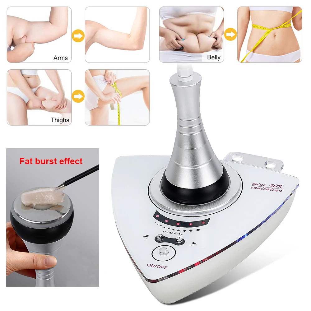 Beemyi 40Khz Ultrasonic Cavitation Body Slimming Machine Skin Tightening Machine Beauty Home Device Fat Burning Skin Care Tools