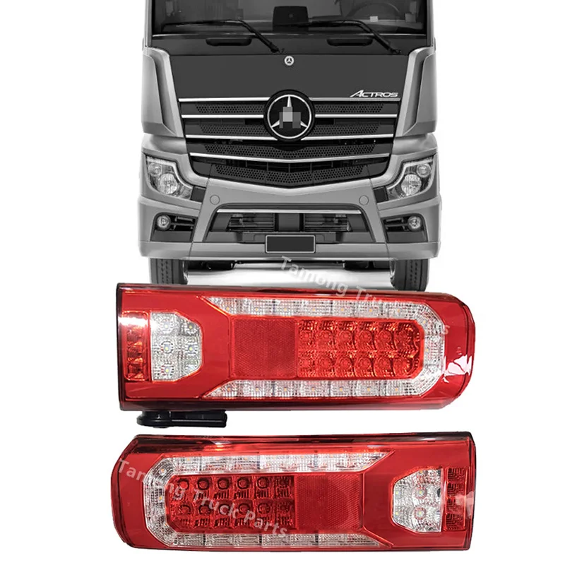 1 PCS TAIL LIGHT FOR MERCEDES ACTROS MP4 MP5 LED REAR LAMPS LEFT RIGHT BUZZER 0035443203 0035443403