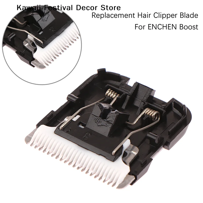 【K】Replacement Blade Hair Grooming Trimmer Head Clipper Blade Ceramic Hair Cutter Shaver For Enchen Boost Hair Clipper Universal