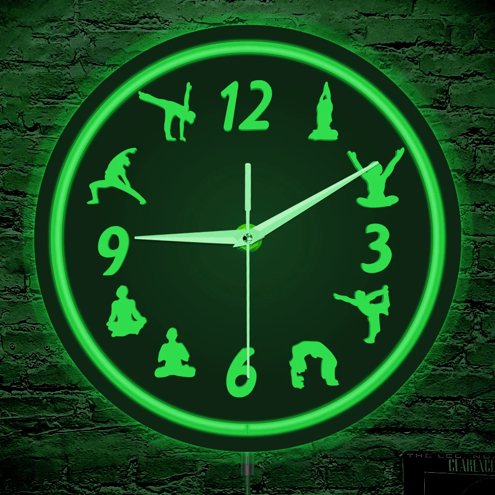 Yoga Asana Zen LED Neonlicht W - Home Gym Zen recensie en prijs