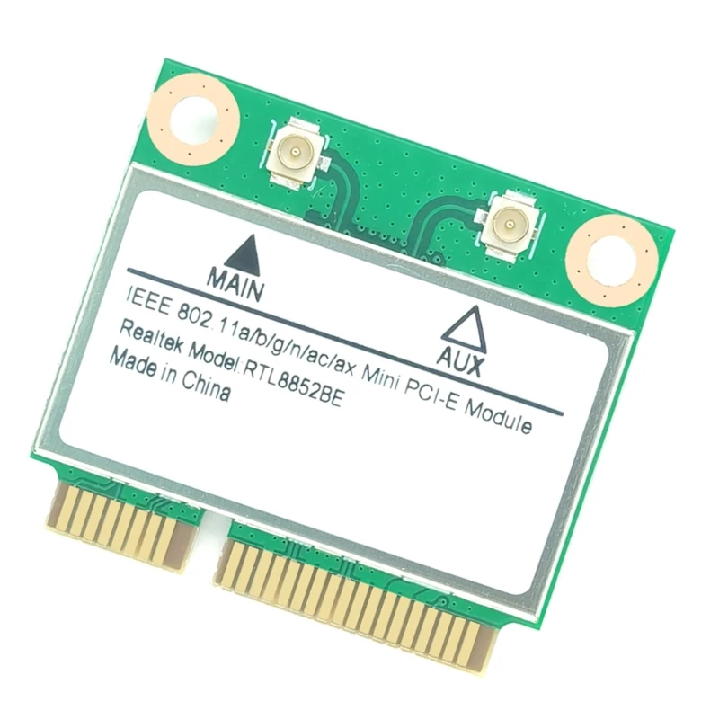 Wi -Fi 6 беспроводная сетевая карта Mini Connection Connection RTL8852 Double Band