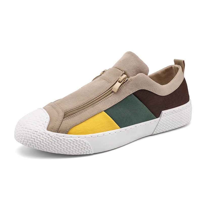 Sapato casual de slip-on antiderrapante leve masculino, confortável resistente ao desgaste, esportes ao ar livre, alta qualidade, novo