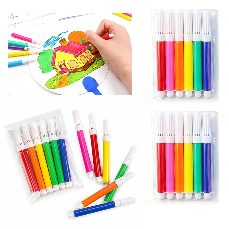 10/20/30 Packungen künstlerisches Marker-Set, 6-farbige Aquarell-Malmarker, geeignet für Designer, Illustrator, Artclass Rewards Gift ZYF