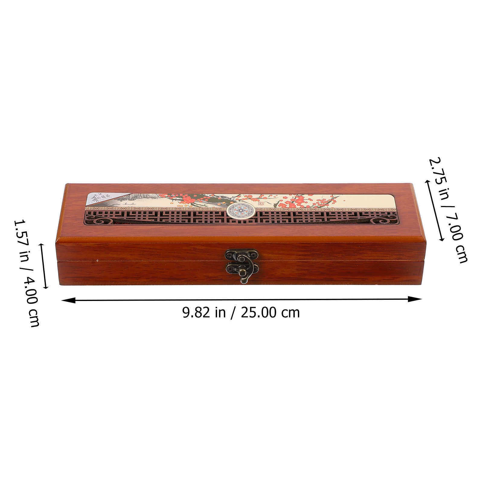 1 قطعة علبة مجوهرات خشبية خمر نمط صندوق تخزين المجوهرات المنزلية الخشب المنظم هدية صندوق تخزين جوهرة