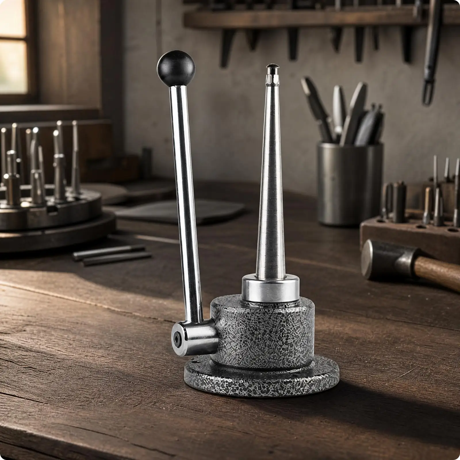 Ring Mandrel Sizer Measuring Tool Metal Expander for Jewelry Repair Professional Jeweler Equipment for Goldsmith Workshop Ring