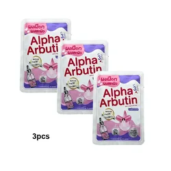 3X Viên Kích Trắng Da Alpha Arbutin HYA Gluta 3 Plus Collagen Moisture Lightening Brighten White Reduce Dark Skin Blemishes