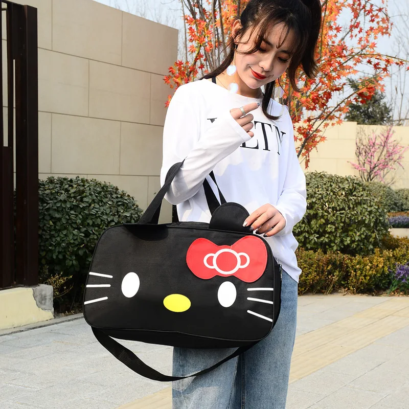 Hello Kitty Shoulder Bag Cute Sanrio Fashionable Wallet Coin Purse Cartoon Travel Purses and Handbags Crossbody Bag for Women