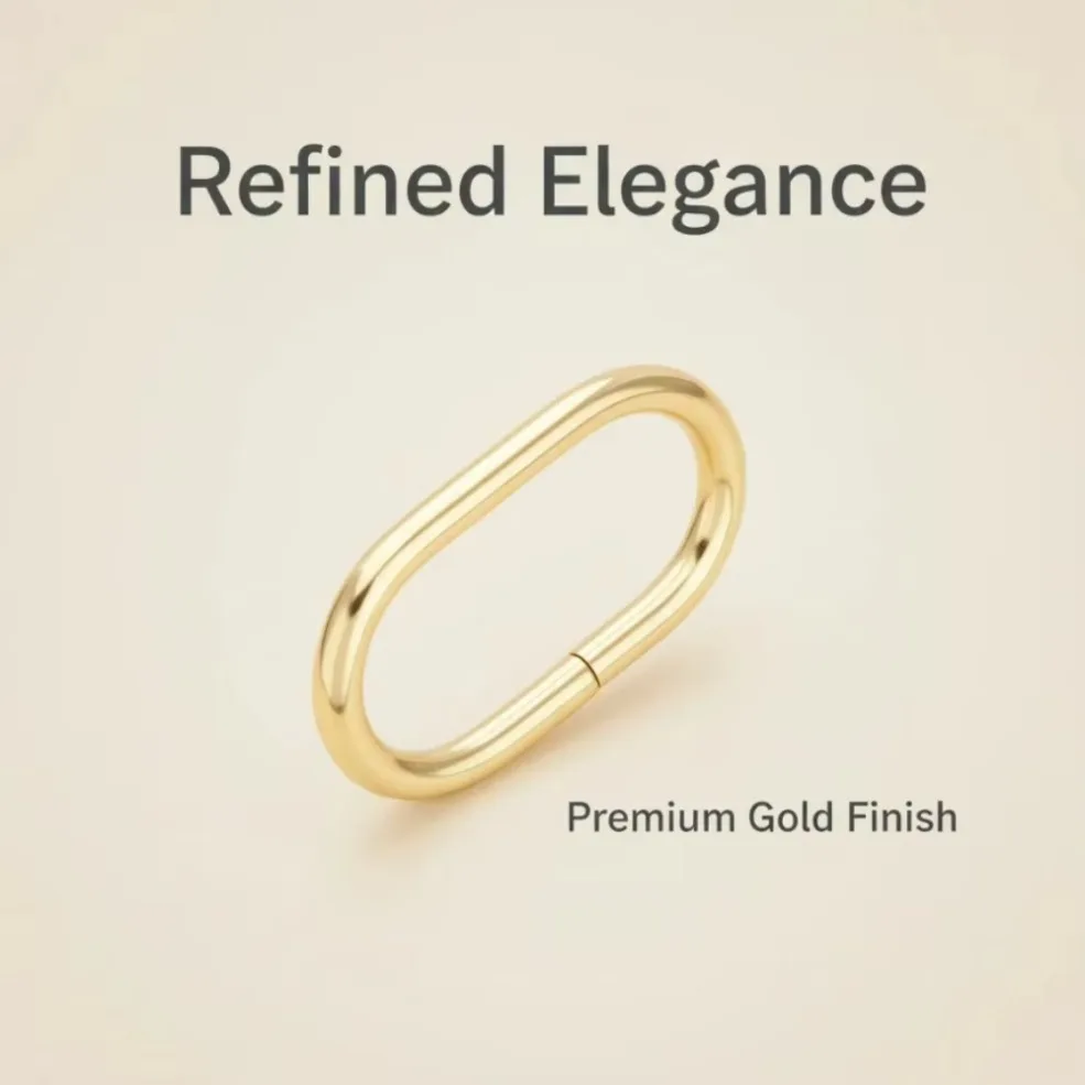 10-40 Pcs Zinc alloy Bag Strap Adjuster Loop Oval O Ring Buckle Leathercraft Bag Parts Strap Belt Webbing Garment Accessories