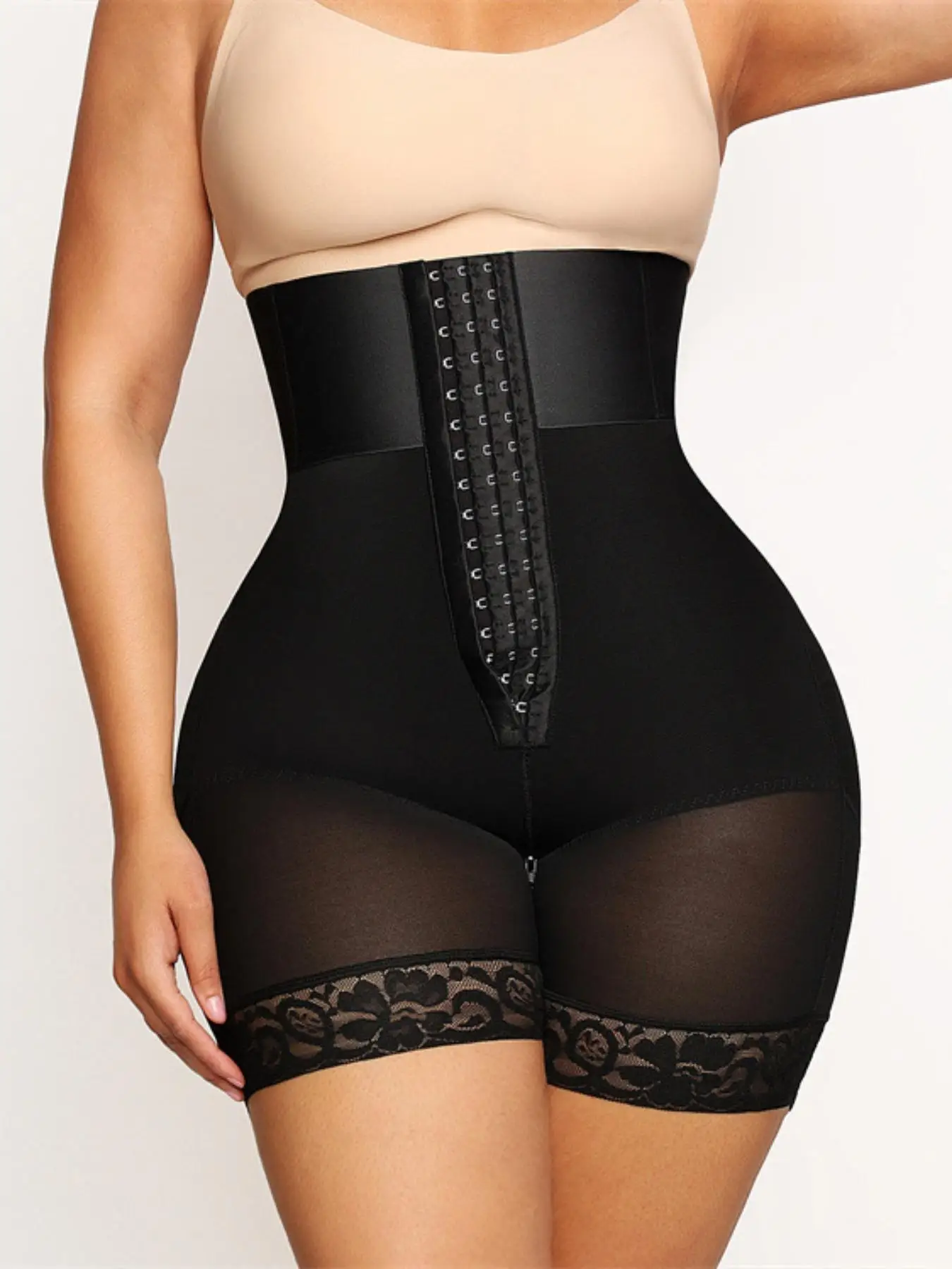 

Три ряда пуговиц, цельные брюки для коррекции фигуры, подтягивающие живот, брюки большого размера в Европе и США, высокая молния с промежностью