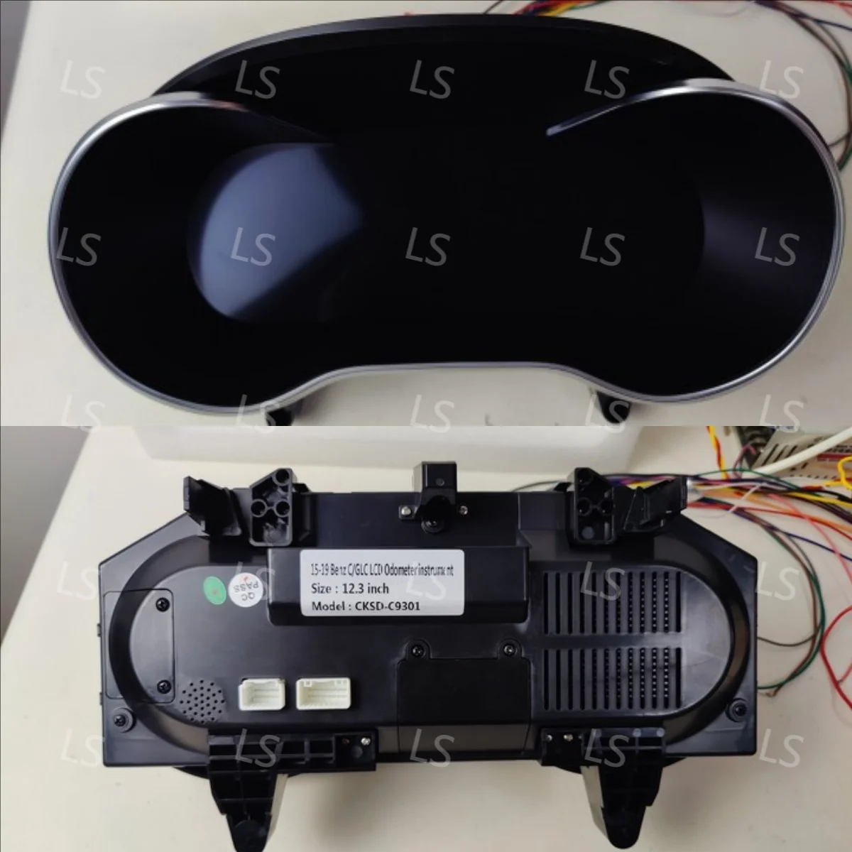 

12.3'' Lcd Digitaal Dashboard Cluster For Mercedes Benz C GLA CLA W176 C177 X156 2014 15 6 Ntg4.5 Auto Instrument Paneel Cockpit