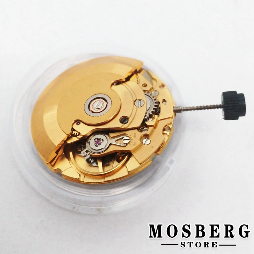 Original PT5000 Automatic Watch Movement Self-winding Mechanism 25 Jewels with Datewheel 28800 Bph Date Display Clone 2824