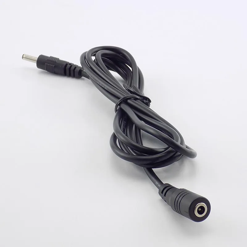 1/1.5/3/5/10M DC Power Cable Extension 5V 2A Cord Adapter 3.5mm x 1.35mm DC Male DC Female Connector for CCTV Security Camera