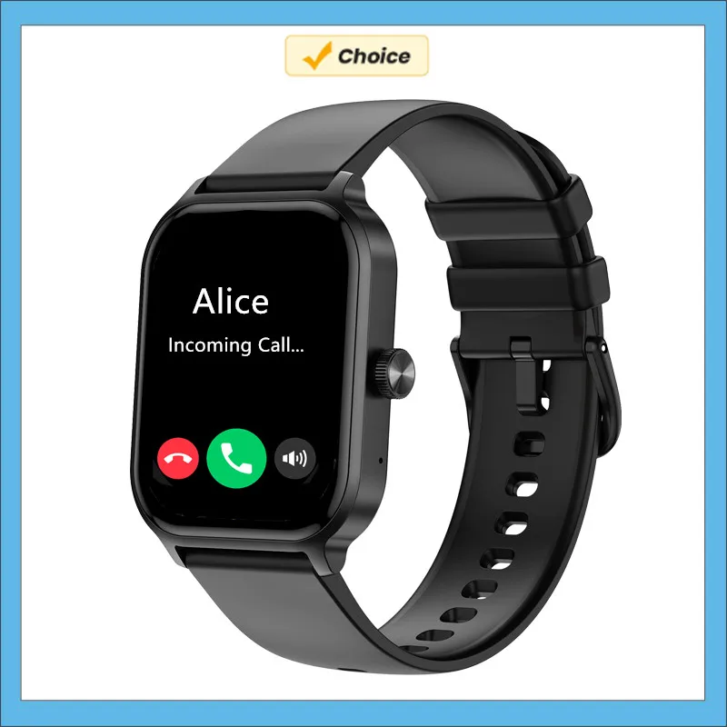 Smart Watch Men Women Bluetooth Call 1ATM Waterproof Remote Music Message Reminder 1.93 inches Full Touch Screen for Android IOS