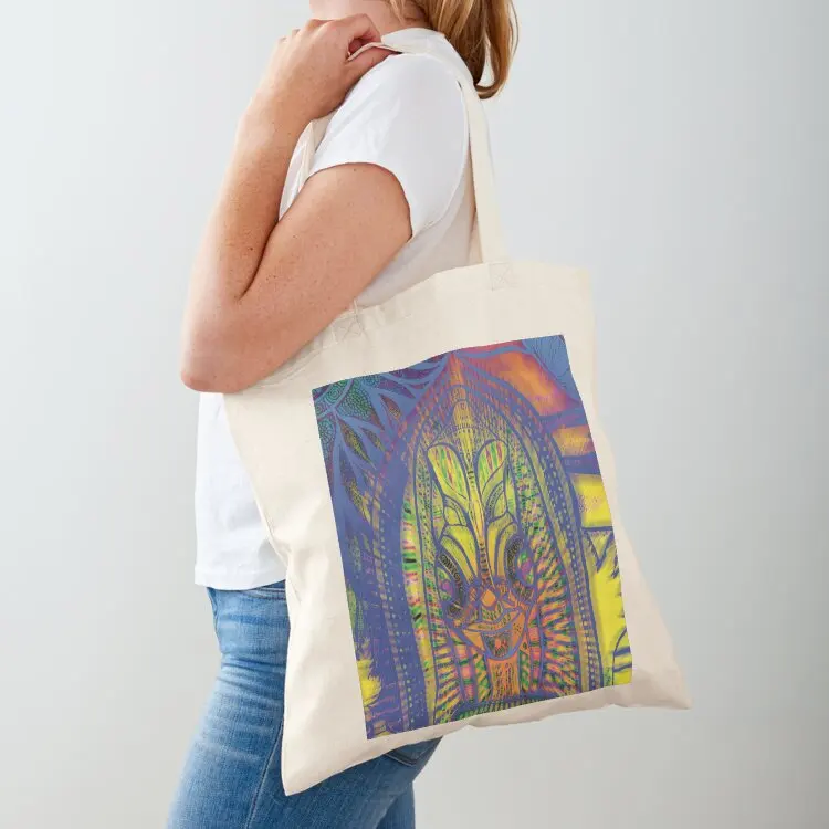 Lion's Door Tote Bag tote bag screen tote bag canvas foldable reusable reusable grocery bags