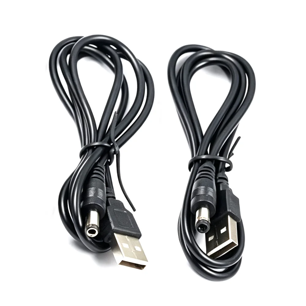 USB to DC 3.5 * 1.35mm 5.5 * 2.1/5.5 * 2.5mm copper core power supply, charging electronic data cable, electronic accessories view 6
