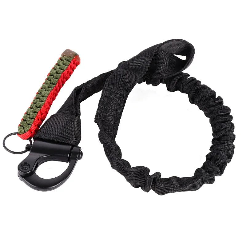 55Cm Adjustable Safety Rope Outdoor Tactical Sling Multifunction Strap Nylon Belt Hunting Survival Kit Rescue Sling