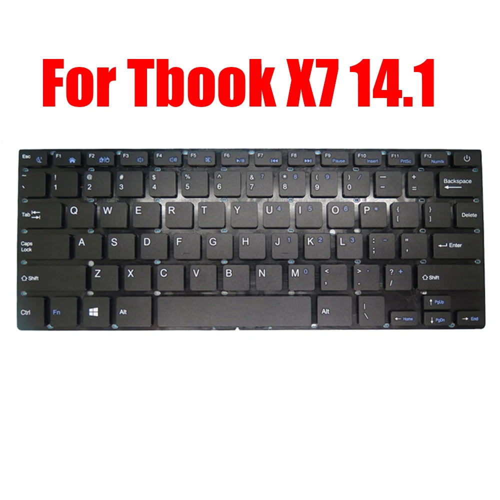 

Replacement Laptop Keyboard For T-bao For Tbook X7 14.1 English US Black Without Frame New