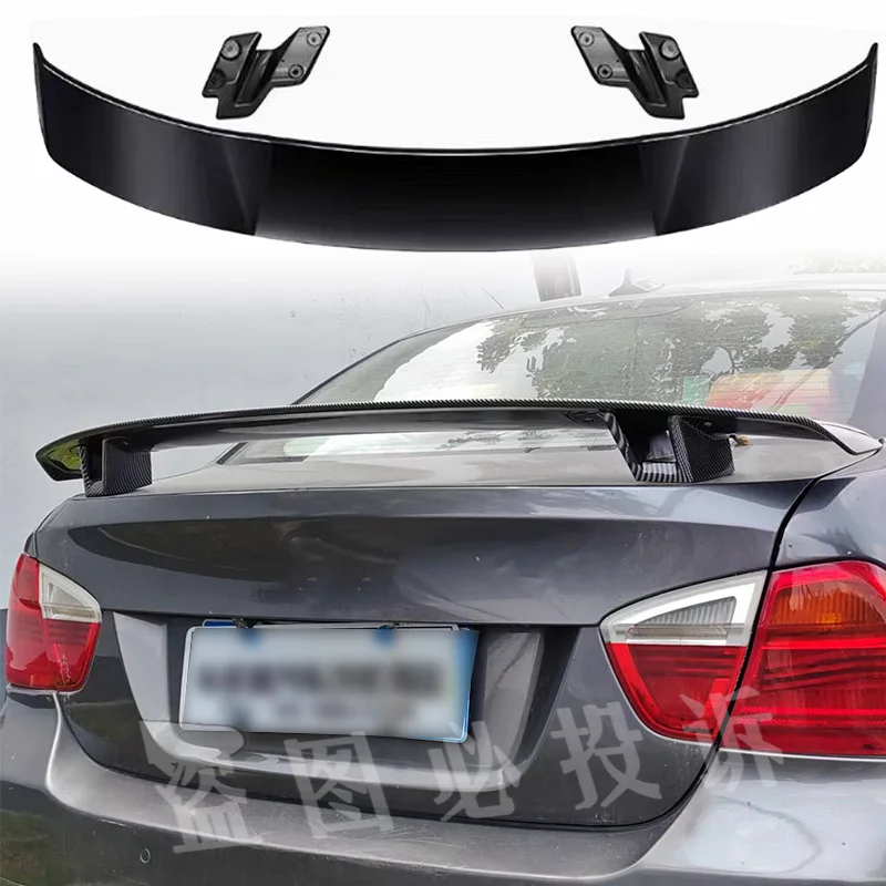 

Black spoiler suitable for BMW 3 Series E90 318i 320i 325i 2005-2012 ABS rear trunk lid wing MK style body kit accessories