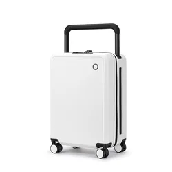 Large capacity thick wide trolley password suitcase Di582