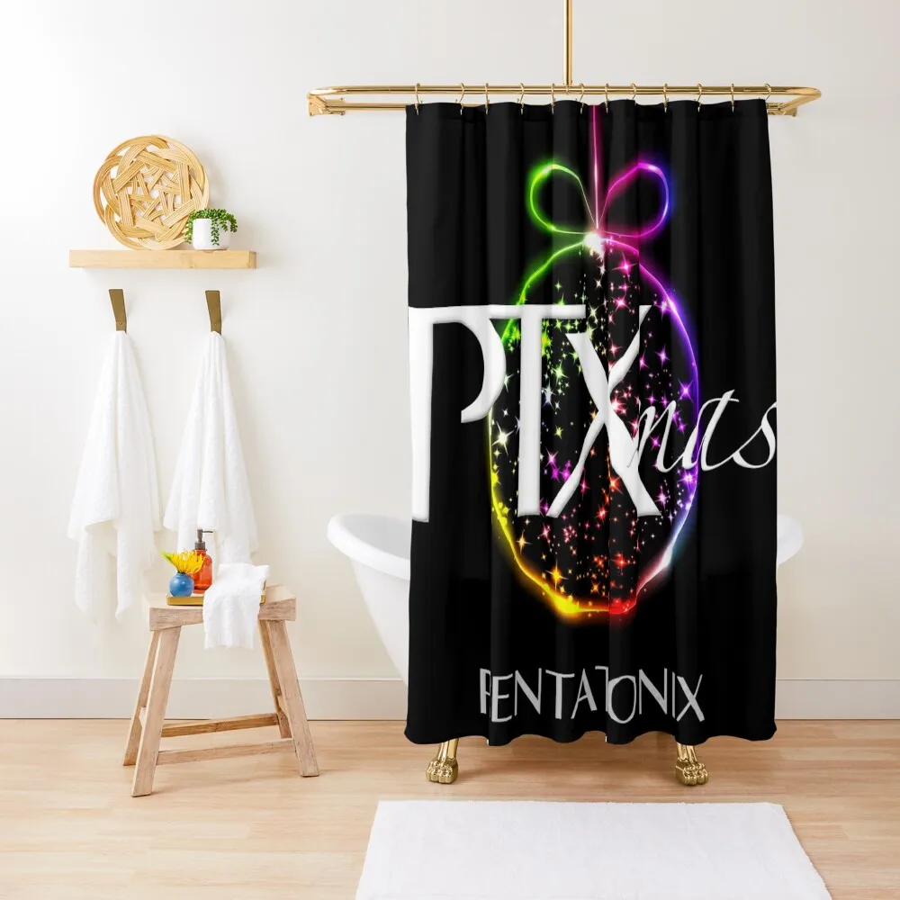 

ptxmas алмазная цветная занавеска для душа пентатоникс для ванной комнаты, элегантная занавеска для ванной комнаты, аксессуар для душа