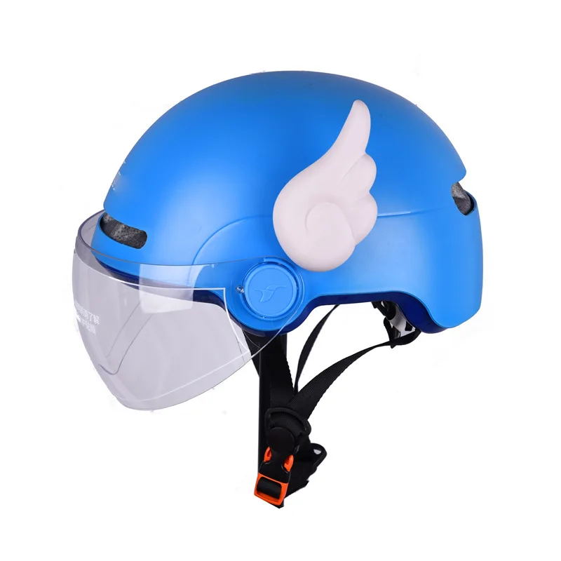 Motorcycle Helmet Angel Wings Creative Cute Decoration Style Motocross Stickers Driving Stylish Universal Helmet Accessories