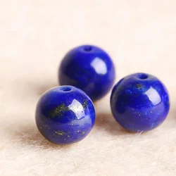 4A Natural Lapis Lazuli Crystal Single Bead DIY Beads Jewelry Making