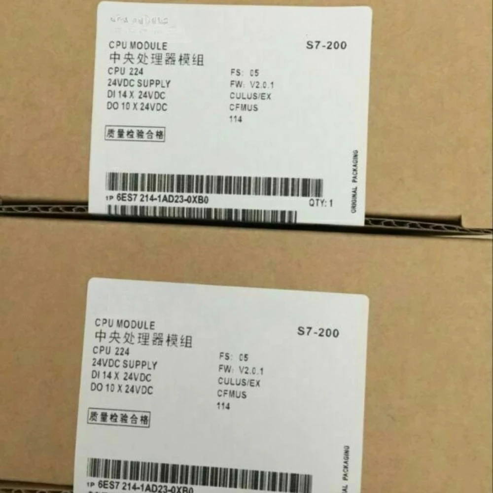 

1PCS New In Box PLC 6ES7214-1AD23-0XB0 6ES7 214-1AD23-0XB0 Fast ship