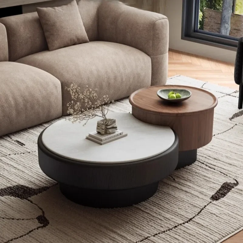 xx-Display Trendy Coffee Tables Modern Luxury Coffee Table Storage Vintage Side Table Table Basse Living Room Furniture&
