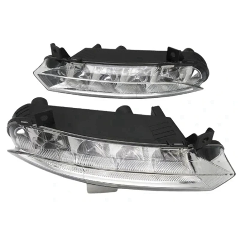 

Car Front Bumper DRL LED Fog Lights Daytime Running Light For Skoda Octavia RS 2009-2013 Parts 1Z0941067 1Z0941068