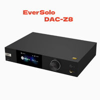 EverSolo DAC-Z8 DAC&Headphone Amplifier, Digital to Analog Converter MQA Full Decoder ES9038Pro XMOS DSD512 PCM768kHz/32Bit Blue