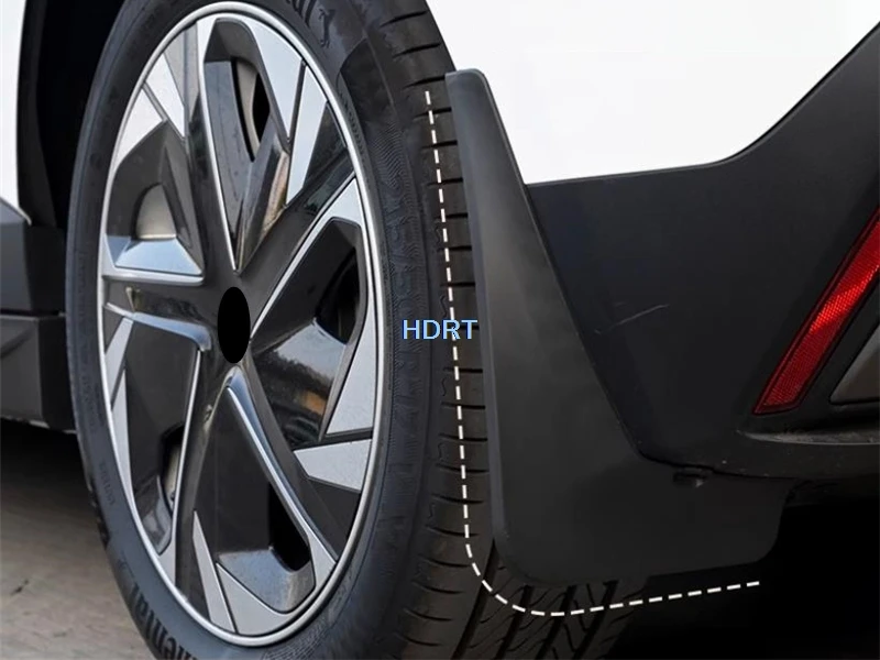 Car Styling Front Rear Wheel Mudguard For MG4 MG 4 Mulan 2022 + Splash Guard Fender Mud Flap Protector Decoration Accessories