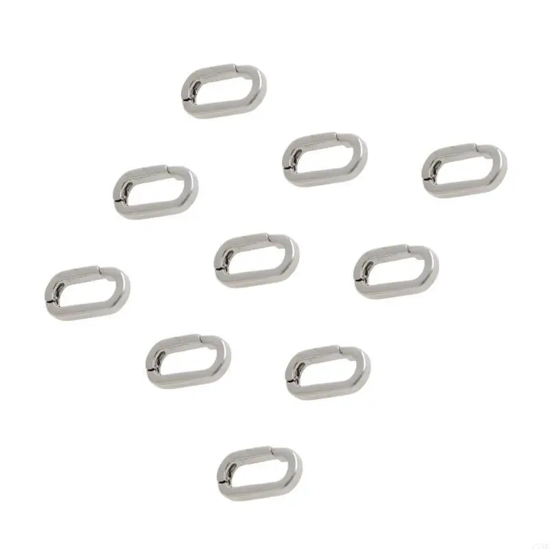  Sterlings Silver Necklace Shortener Clasp 10pcs Golden Silver Pearls Enhancer