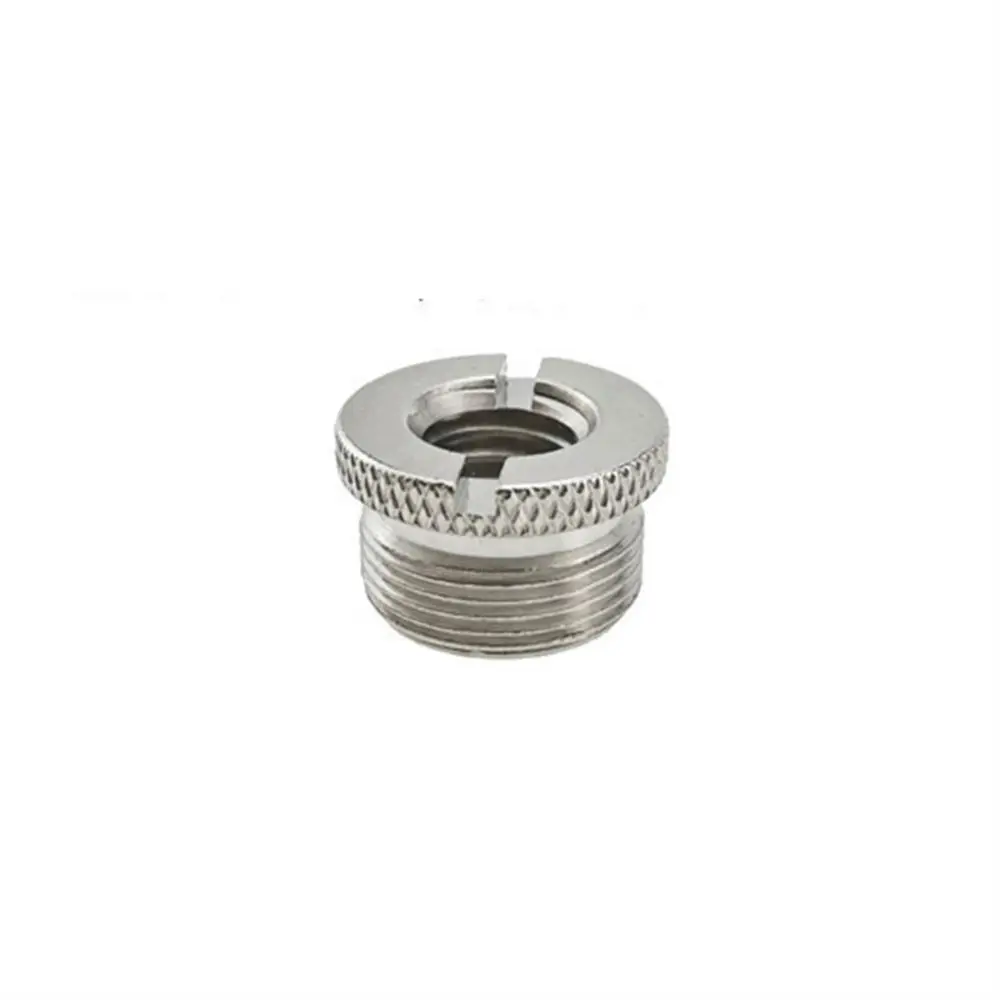 

5/8-27 to 3/8-16 Microphone Stand Screw Screw Nut Fine Thread Microphone Conversion Screws Shock Mount Tripod Adapter Mount