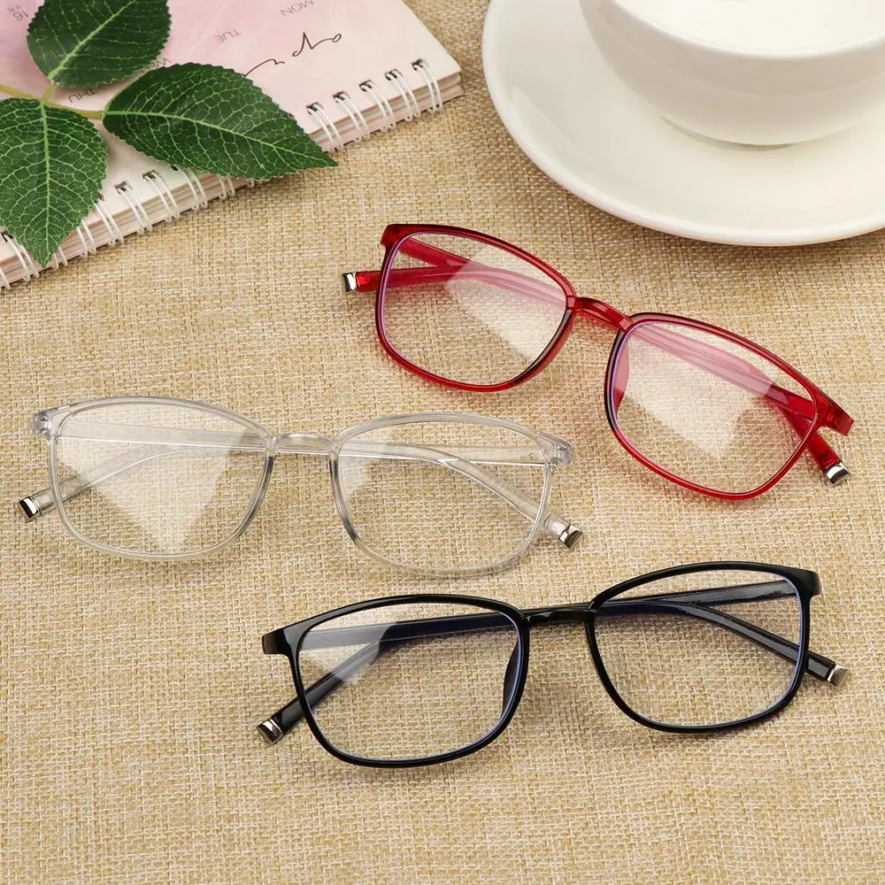 Fashion PC Frame Reading Glasses Anti Blue Rays Eyeglasses High-definition Reduces Eye Strain Presbyopia Eyewear +1.0~+3.5