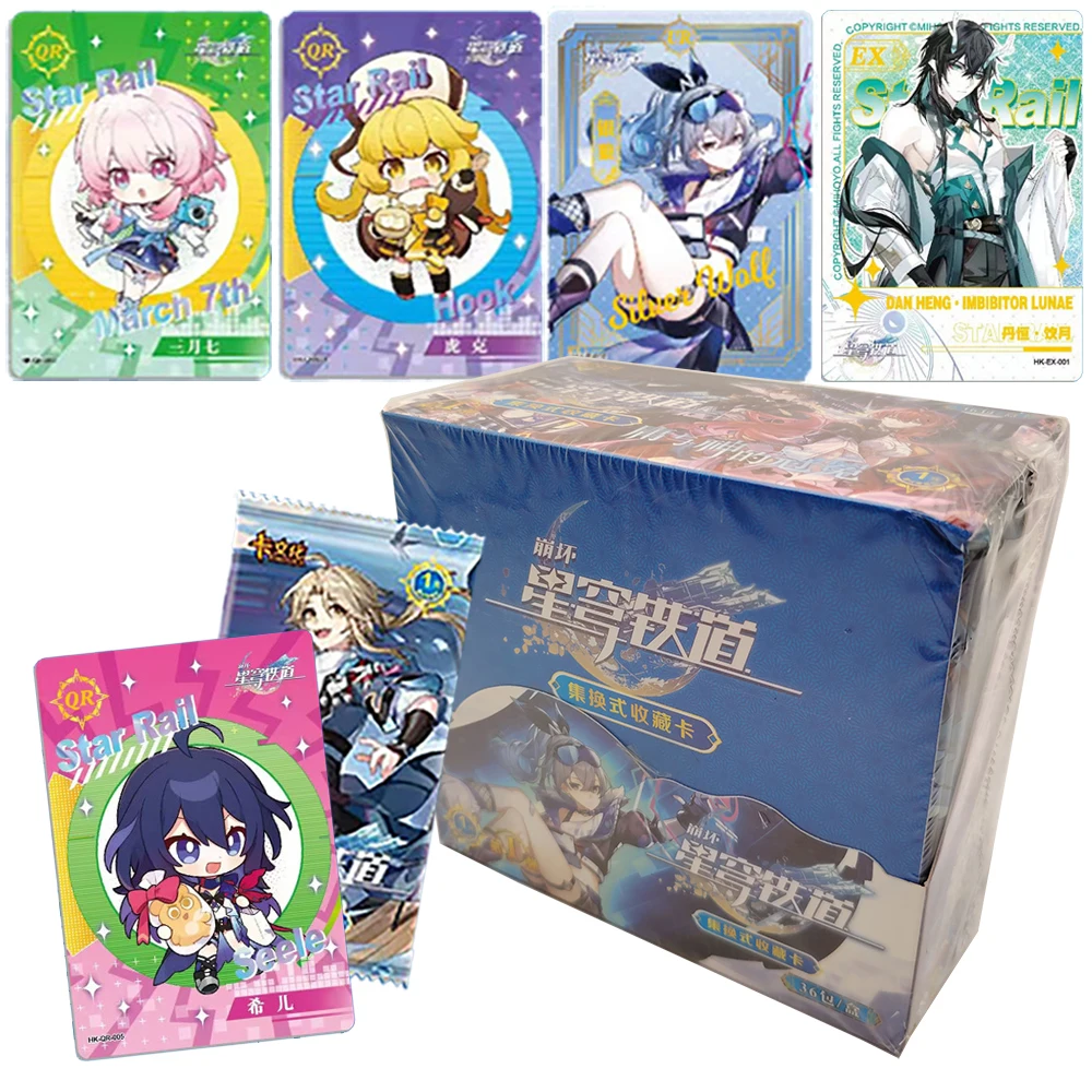 Honkai Star Rail Battle Adventure Theme Game Character Rare Collection Card Christmas Surprise Gift for Friends Card Peripheral