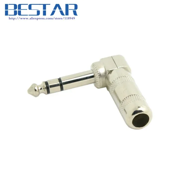 1/4" 6.35Mm Right A…