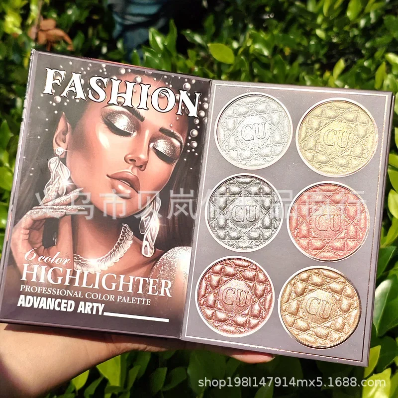 Paleta de sombras de ojos de 48 colores, Kit de sombras de ojos profesionales de larga duración con brillo metálico mate para libro de maquillaje de escenario