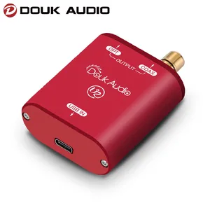 Douk Audio U2 Mini XMOS XU208 Konverter Optik Koaksial USB ke SPDIF Adaptor Audio Antarmuka Digital DSD PCM 192kHz 10 xmos penjualan terbaik - №