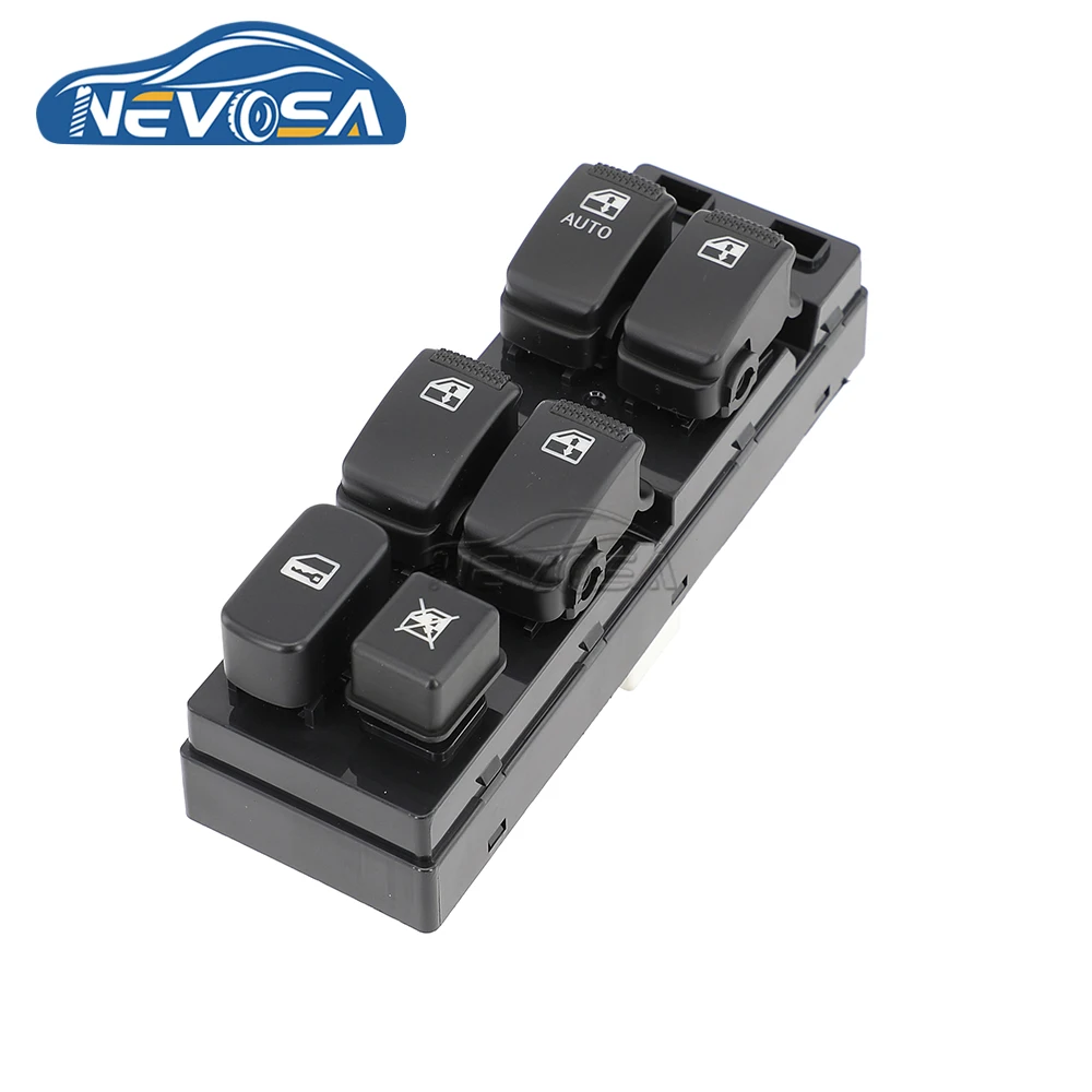 NEVOSA 93570-3E410-BL For Kia Sorento 2002 2005 2009 Car Spare Part Master Window Switch Keypad Button 935703E410 93570-3E410