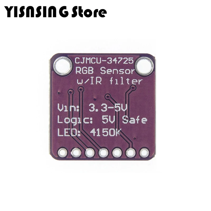 TCS34725 Color Sensor Recognition Module RGB Development Board IIC For Arduino STM32