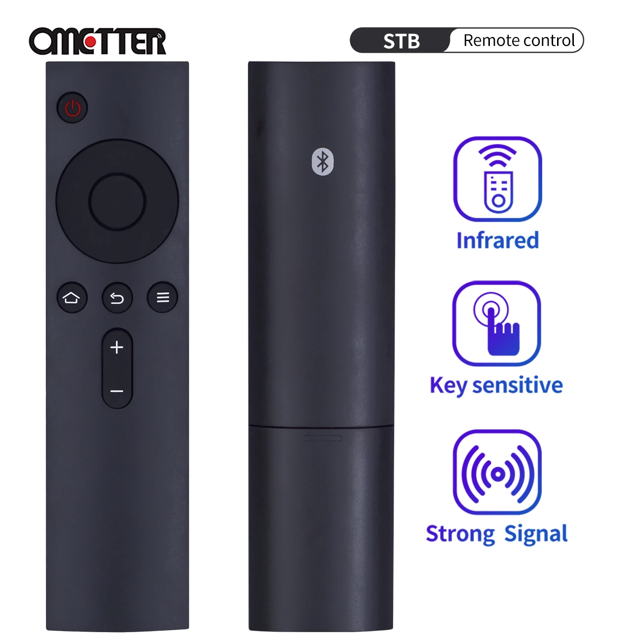 AK For Xiaomi TV Box 3 Bluetooth Remote Control MDZ-15-AA MDZ-16-AA Enhanced Edition MDZ-18-AA/06/16/09-AA 2S/3