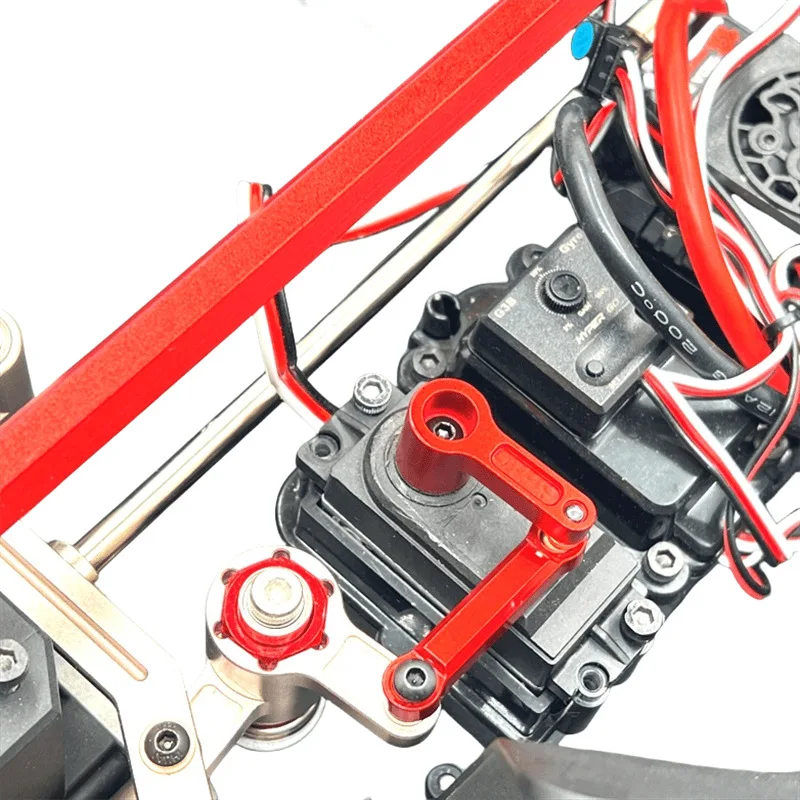 Metal Upgrade Remote Control Car 25T servo arm steering rod  Fit For MJX 1/7 7303 7304