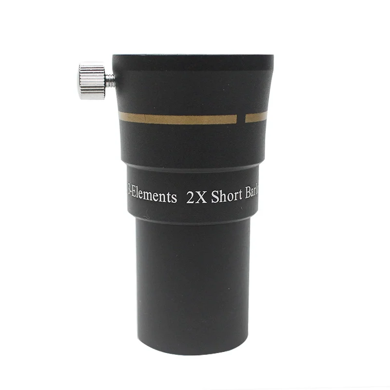 1.25 Inch 2X 3X 5X High-end Four-piece Extender Barrow Mirror Metal Achromatic Filter Threaded Astronomical Telescope