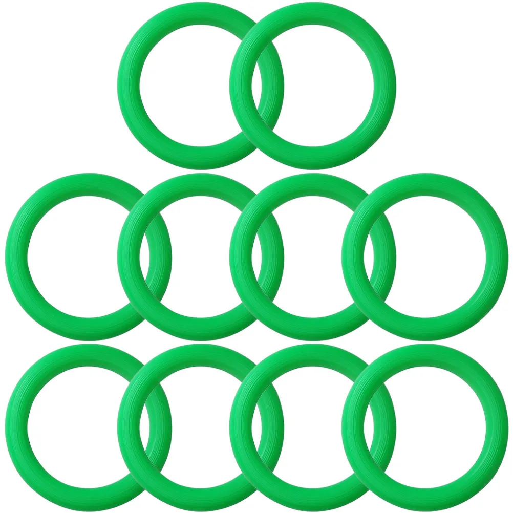 

10 Pcs Fruit Holder Green Ball Stand For Watermelon Basketball Display Home Office Shop Non Slip Pad Storage Tool
