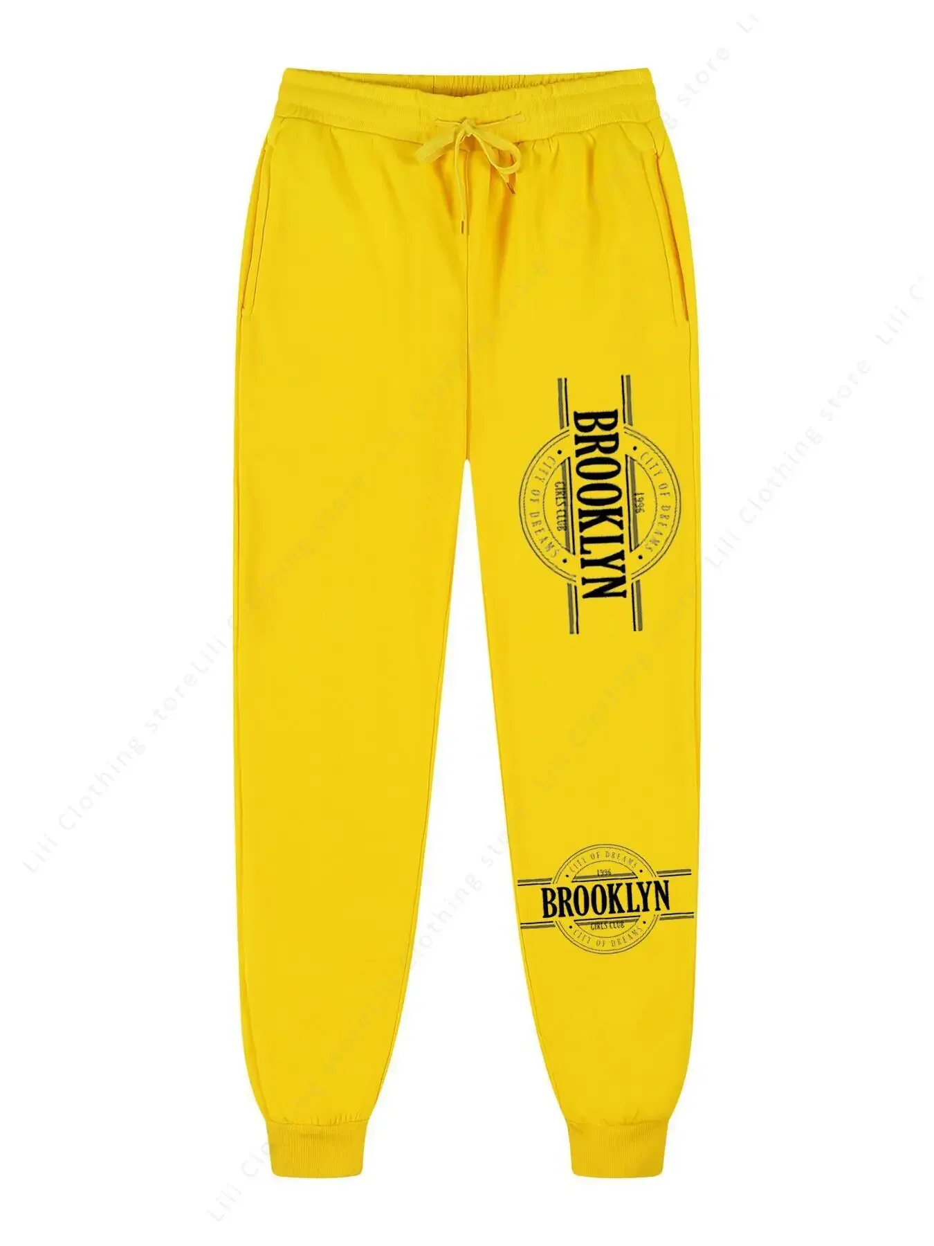 

Joggers Pants for Woman Sweatpants Fleece Graphic Letter Print Trousers Spring Autumn Y2k Streetwear Hot Selling 2026 New Pants