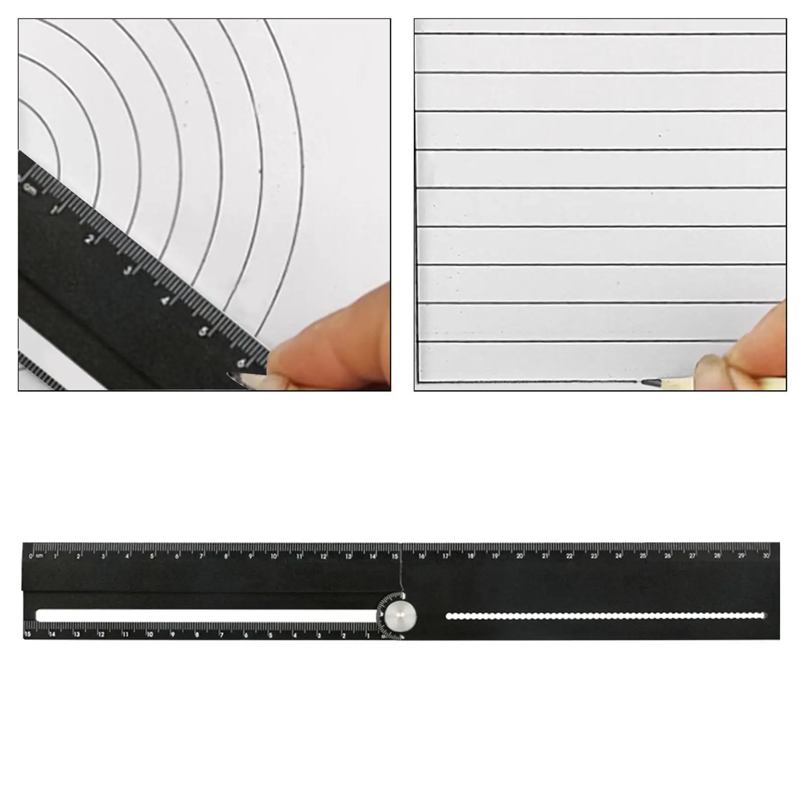 

Angle Ruler 12 inch / 310 mm Woodworking Fabricators Angle Protractor